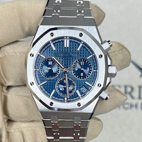 Audemars Piguet Blue Dial Royal Oak Chronograph