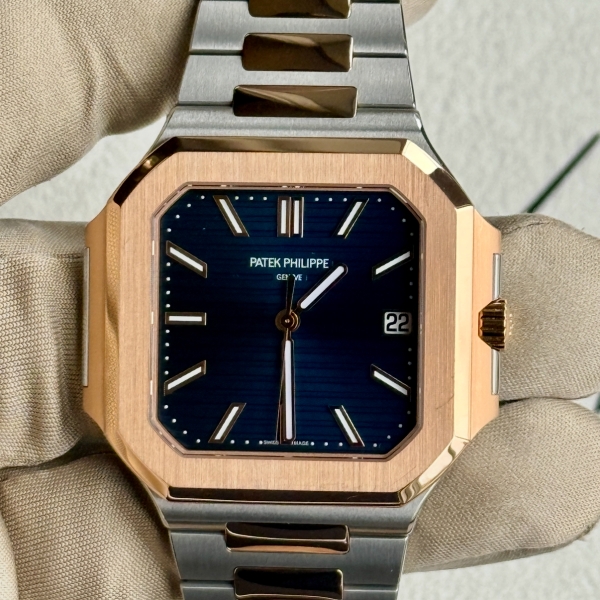 Patek Cubitus Two Tone 5821/1AR Rose Gold Stainless Steel