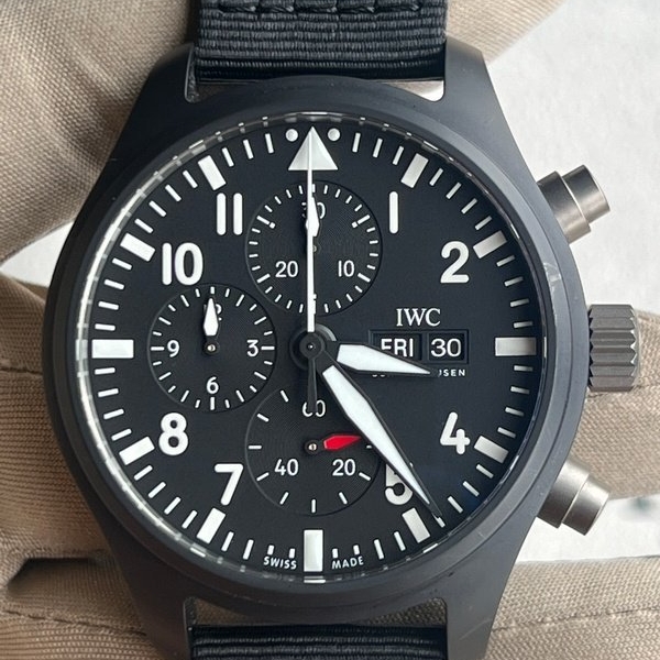 IWC Pilot Chronograph Top Gun Ceramic